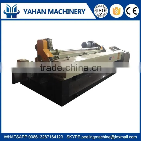 China CNC Wood Veneer Peeling and Cutting Machine photo-3