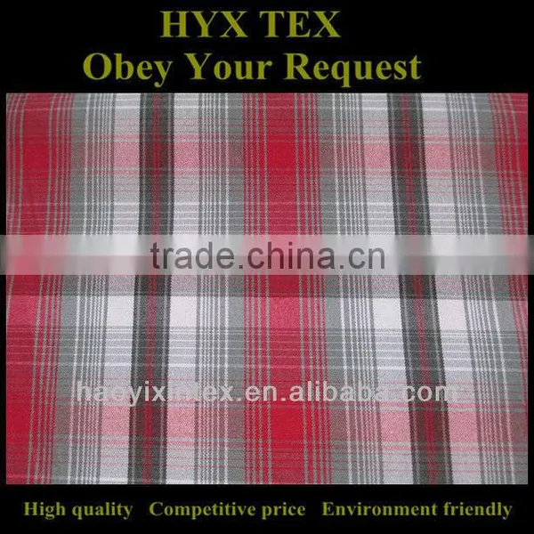 Polyester Yarn Dyed Fabric Imitation of Cotton