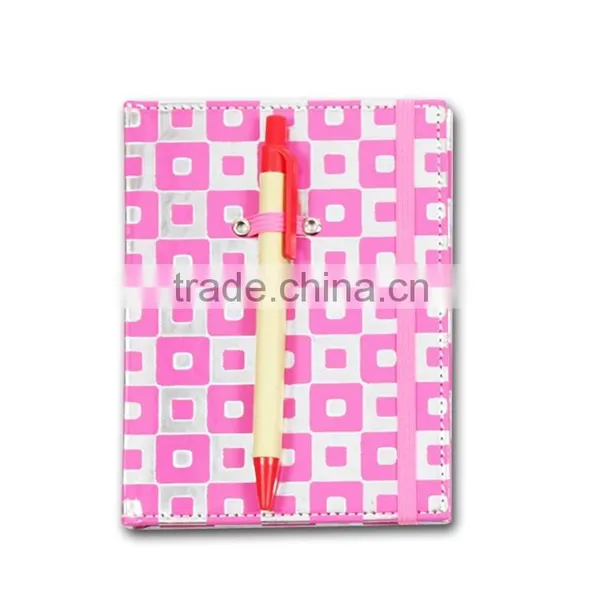Newest Durable Cloth Cover Notebook With Pen Attached (BLY5-2007PP) photo-2