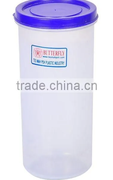 PLASTIC ROUND CONTAINER WITH LID 603