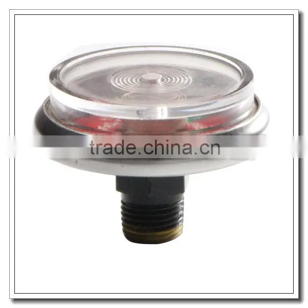 High Quality Brass Back Mount Miniature Fire Extinguish Manometer photo-3