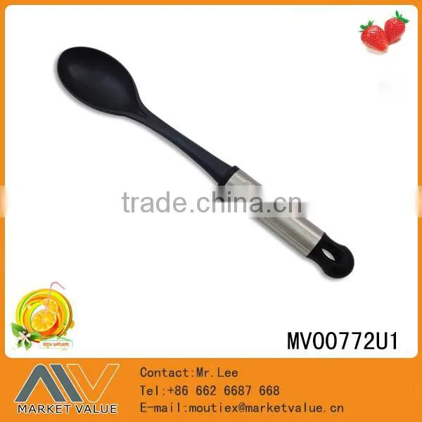 HOT SALE HIGH QUALITY NYLON KITCHEN SLOTTED SPOON WITH S.S HANDLE photo-5
