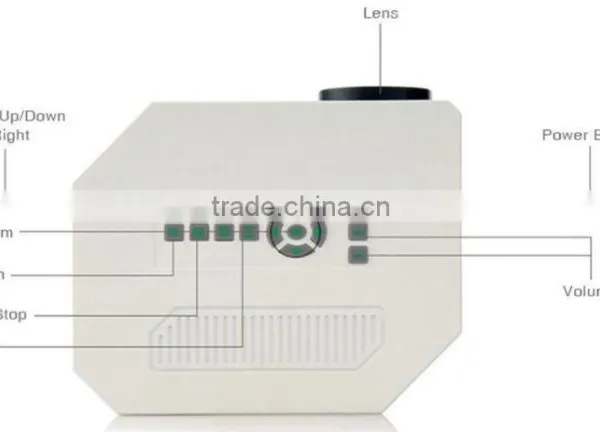 Mini Lcd Led Projector Uc30 AV VGA SD USB HDMI Multimedia Projector photo-4