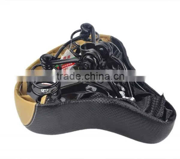 Hot Sale New Arrivel High Quality Wholesale Price Comfortable Leather Bicycle Saddles Bicycle Parts photo-2