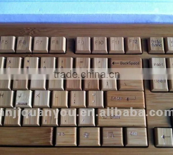 USB Optical Bamboo Keyboard/Natural Bamboo Products