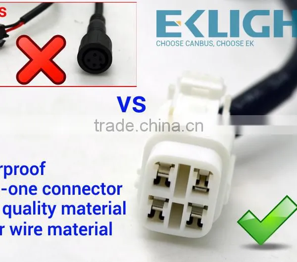 EK LIGHT Smart System TUV Factory 6-30V DRL Function H7 H4 D1 D2 D3 D4 Canbus h4 Car Led Headlight photo-6