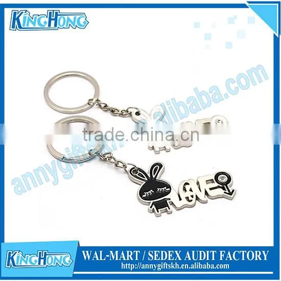 Heart Shape Classic Promotional Car Keychain photo-6
