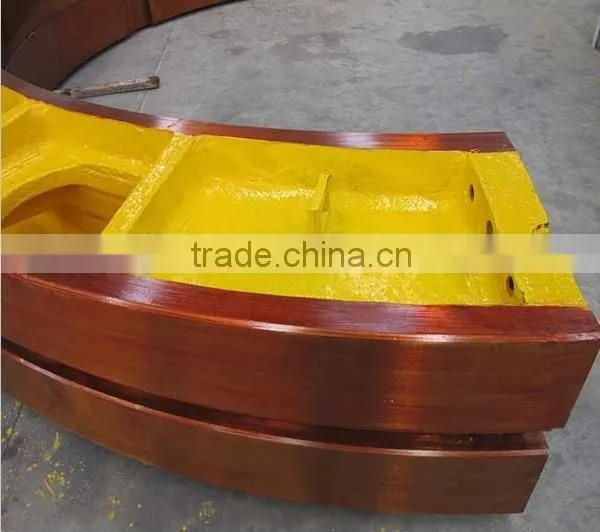 OEM Riding Ring Kiln Tyre Rotary Steel Cast for Cement Machinery photo-2