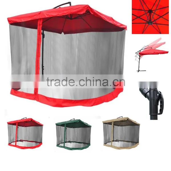 Good Quality Garden Patio Umbrella With Mosquito Mesh photo-2