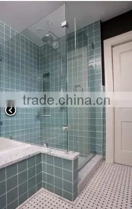 10mm Tinted Sandblasted Shower Glass photo-6