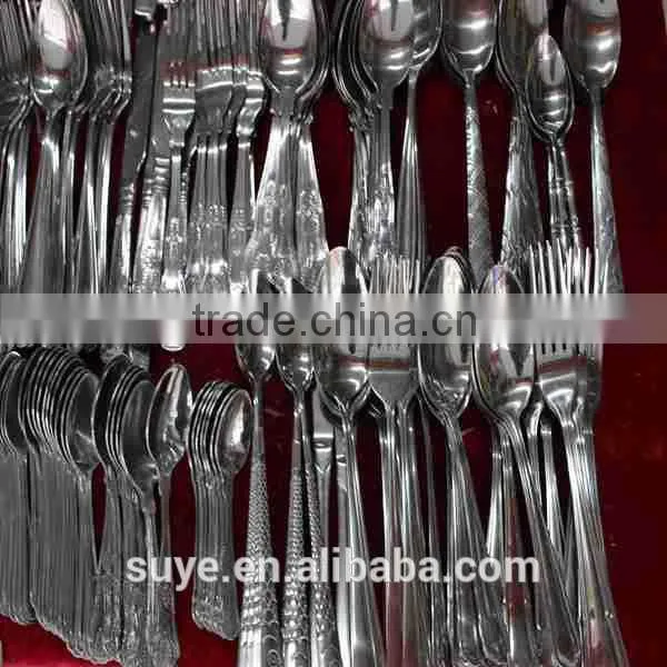 High Quality Stainless Steel Cutlery Large Stainless Steel Forkcutlery Set Holder Baby Dish Sets photo-3