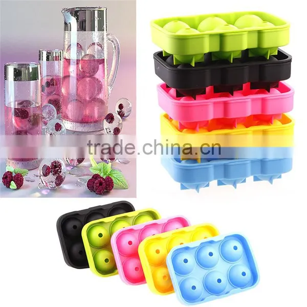 Perfect Ice Ball Maker for Slow-melting Beverage Chillers 4.5cm Ball Ice Mold photo-5