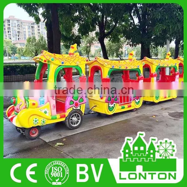 China Supplier Children Game Ride Toy Used Track Train Adult Rides photo-5