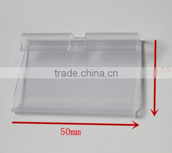 Supermarket Acrylic Price Tag Display Plastic Price Holder photo-2