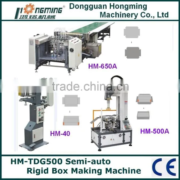 HM-40 Rigid Box Corner Pasting Machine photo-4