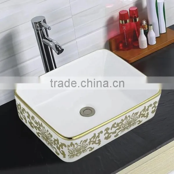 Classic Fancy Bathroom Sanitary Ware Toilet Basin Price photo-2