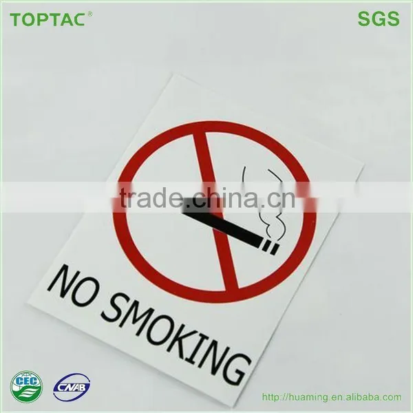 2016 new warning paper sticker