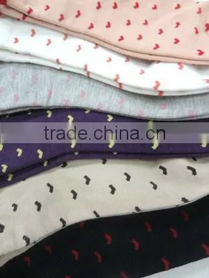Cotton Heart Print Women Colorful Socks photo-2