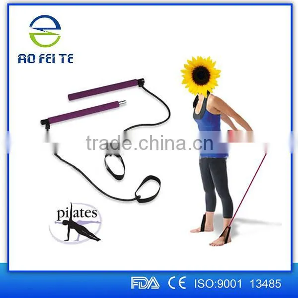 Aofit Yoga Strap With the Foot Pad Yoga Loop Band photo-2