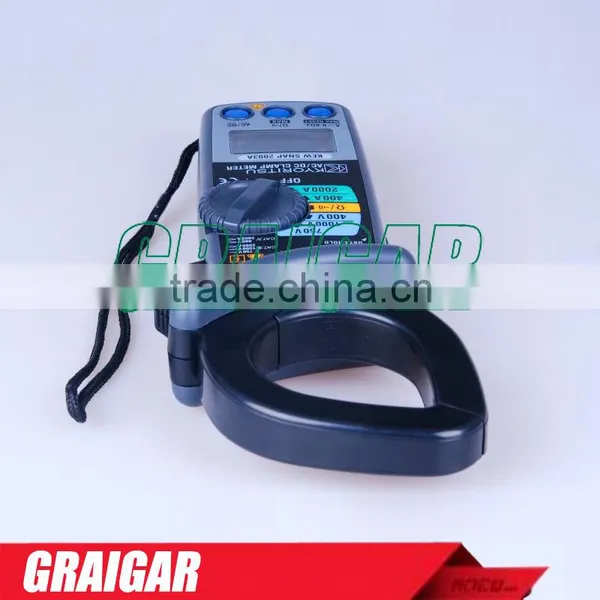 KYORITSU KEW 2003A AC DC Current Voltage Digital Clamp Meters Tester 2000A photo-3