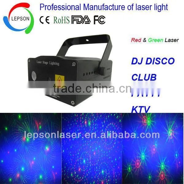 Mini Laser Stage Light Projector With LED