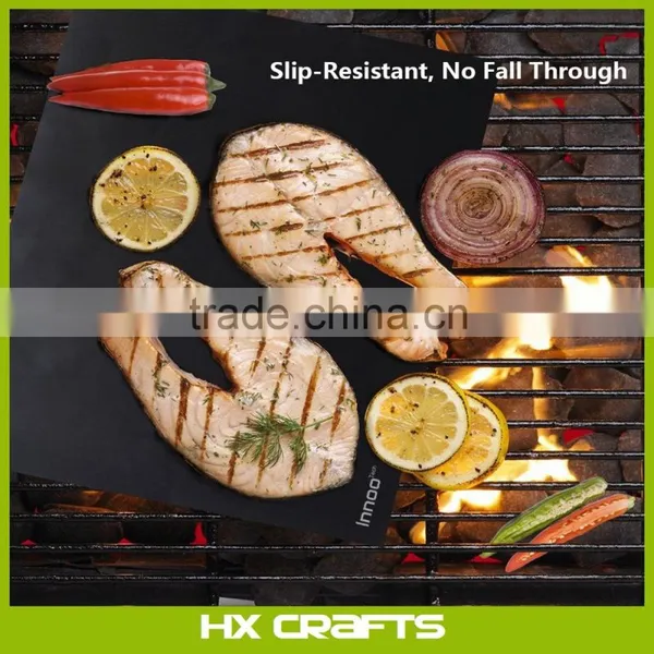 40X33CM Non-stick Bbq Grill Mat, Charcoal Grill Mat