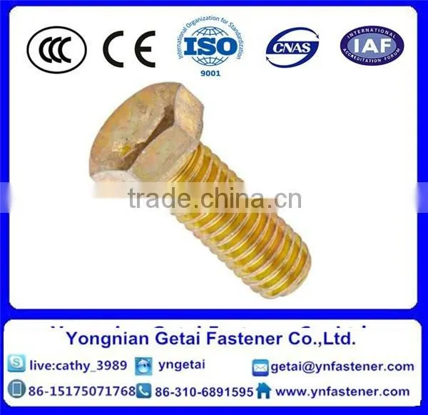 Hot Dip Galvanized Hexagon Bolts DIN 933 DIN 931 photo-5