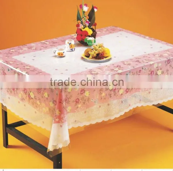 TY-3624 Transparent Embossed Tablecloth