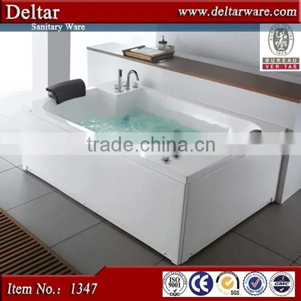 Best Price for One Person Massage Acrylic Bath Tub, Corner Whirlpool Full Body Massage Bathtub, Square Bath Tub photo-4