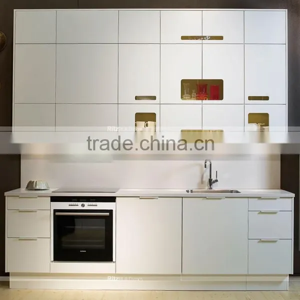 The Most Popular Modern Design Modular Wood Kitchen Cabinet photo-4