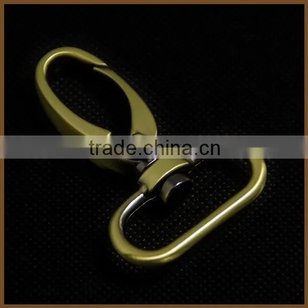 Silver Plated Black Metal Snap Hook (3564) photo-5