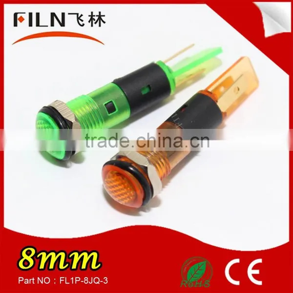 IP67 Network Analyz Plastic 8mm 24v Red White Green Blue Yellow Led Traffic Light photo-2