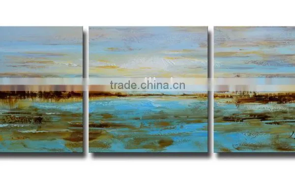 Wholesale Modern Framed Created Abastract Oil Painting photo-4