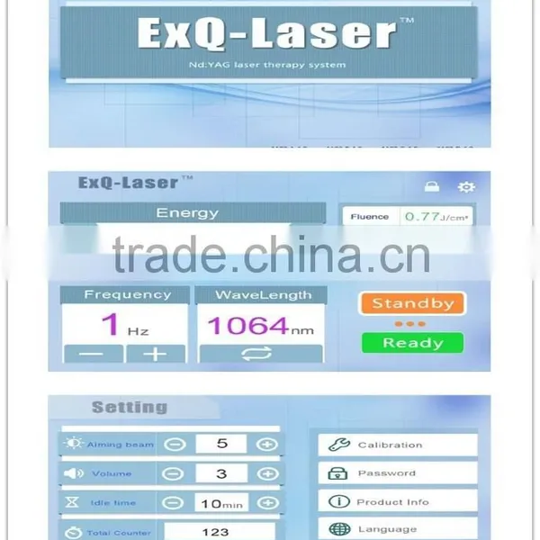Professional Sincoheren New Launched Q Switched ND YAG 1064nm Laser Vertical Tattoo Removal Machine Naevus Of Ota Removal photo-5