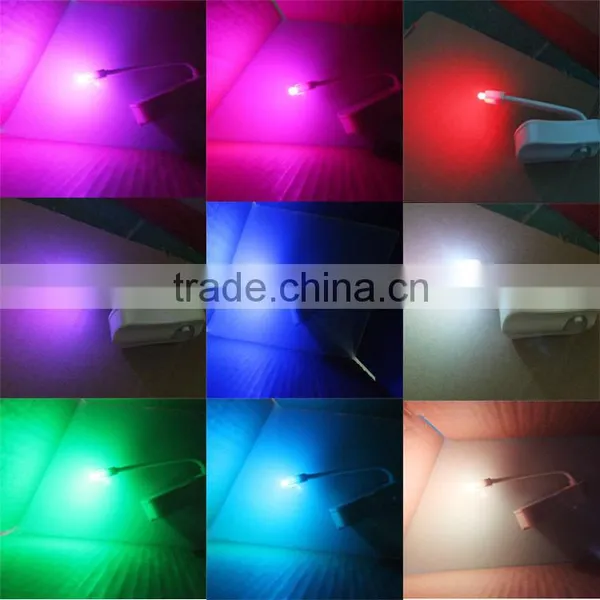 Washroom Toilet LED Human Hanging Night Light With 8 Color photo-4