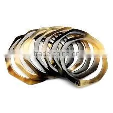 Water Buffalo/cow Jewelry Horn Bangle With Brass Fashion Jewelry Handmade in India New Design photo-5