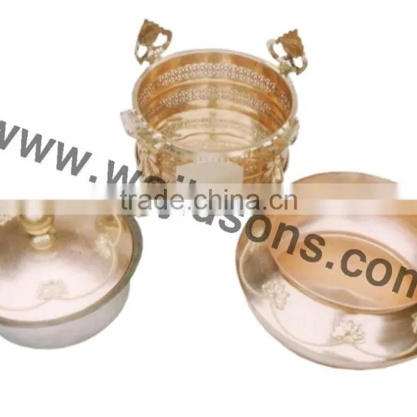 HANDMADE FANCY CHAFING DISH FOR SALE | NEW DESIGN CHAFING DISH | BRASS PLATED CHAFING DISH | HOTEL USED CHAFING DISH photo-6