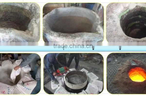 For Foundry Industry Ladle Tundish Cement Kiln Use Refractory Castable Cement Lining Material photo-2