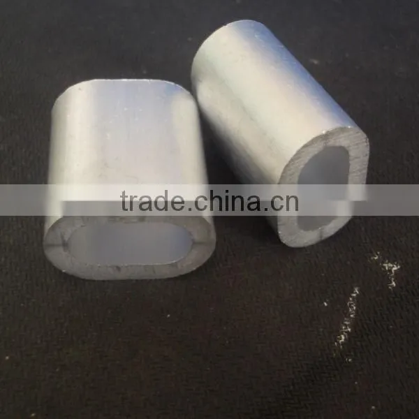 China Manufacturer Rigging Hardware DIN3039 Wire Rope Aluminium Ferrule photo-4