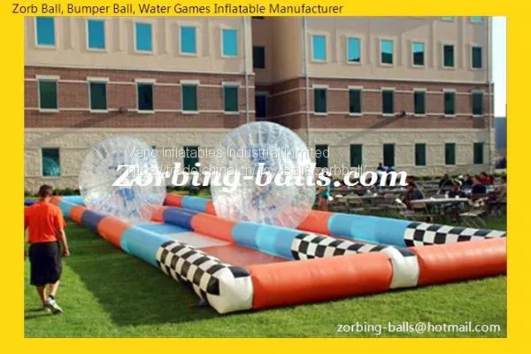 Body Zorbing Ball Soccer Zorb Ball Football Bubble Bumper Human Hamster Water Walking Roller photo-5