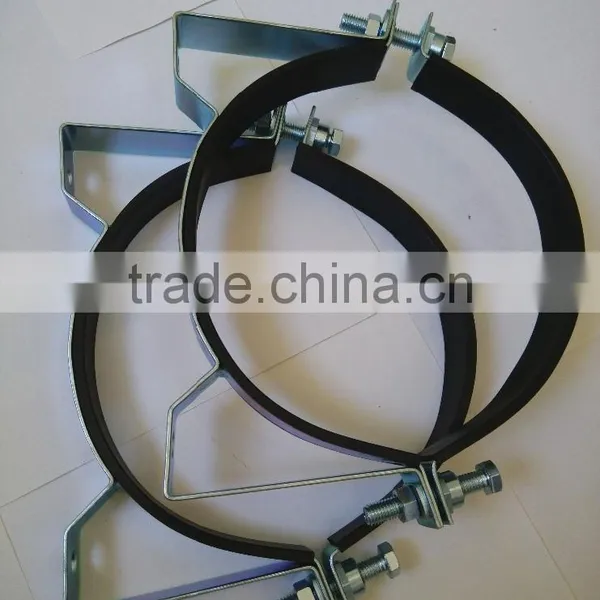 Rubber Lined Cast Iron Pipe Clamp for Sale photo-2
