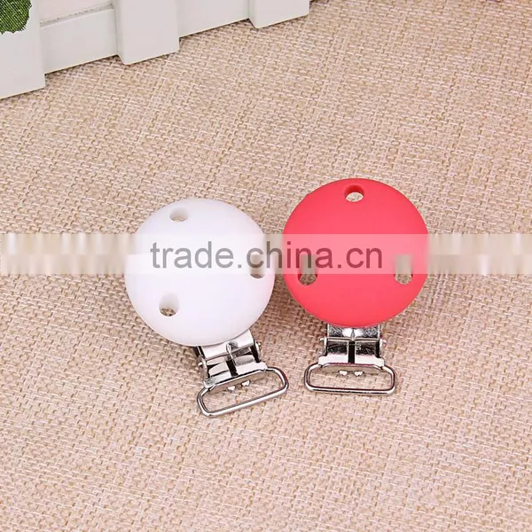 Wholesale Silicone Silicone Rounded Shape Clip Assemble With Pacify photo-5