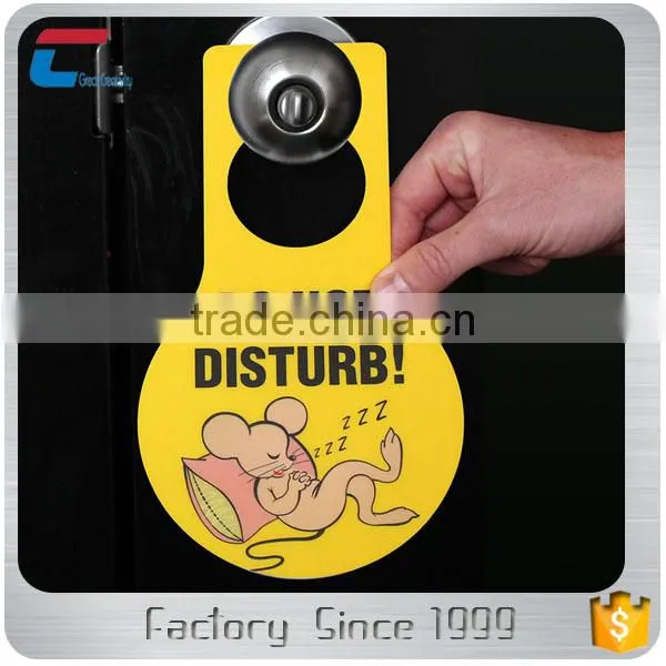 Custom Shape Die Cut PVC Door Hanger photo-3