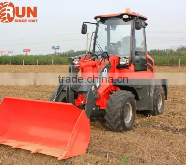 2016 Everun New Farm Machine Small Moving Loader Type Front Loader With Sweeper photo-3