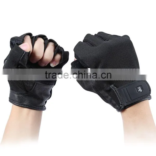 BOODUN 7140009 Paired Men Women Anti-slip Bodybuilding Half Finger Gloves for Gym Sport Outdoor Sports photo-6