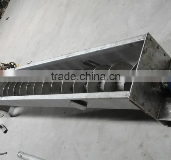 U-shape Stainless Steel Screw Conveyor Used for Food Industry, SS304 Screw Conveyor photo-4