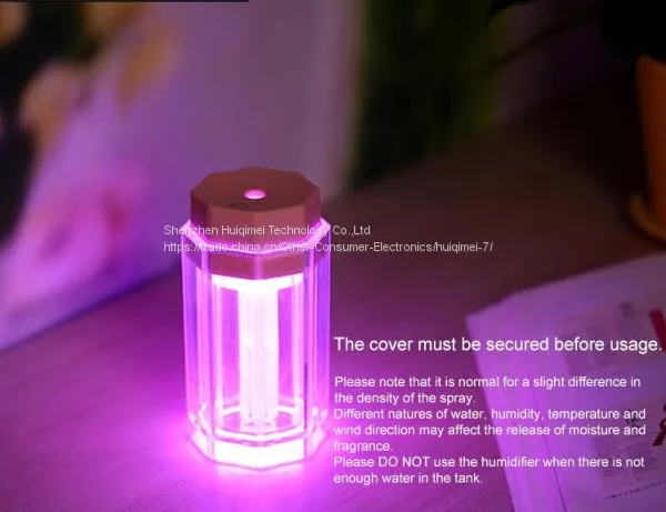 Desktop Colorful Aroma Humidifier For Home and Car photo-5