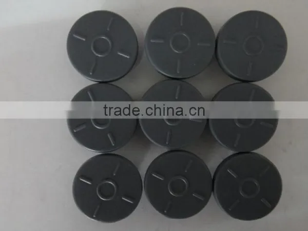 100sets (Flip Off Caps & Rubber Stoppers &Clear Glass Vials) + 1pcs 20mm Vial Crimper,manual Capping Machine photo-5