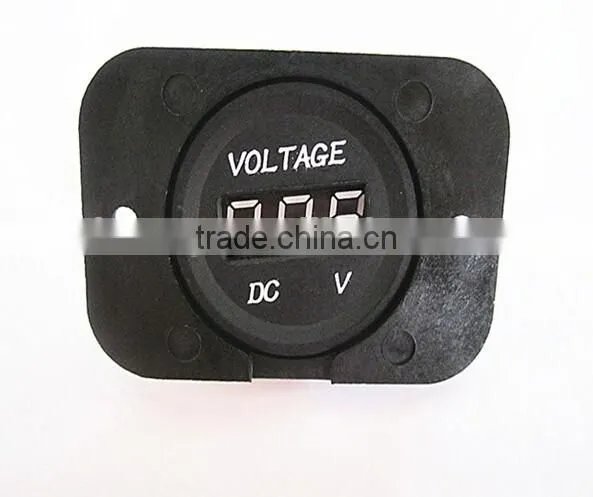 DC 12V Voltmeter and USB Socket photo-2
