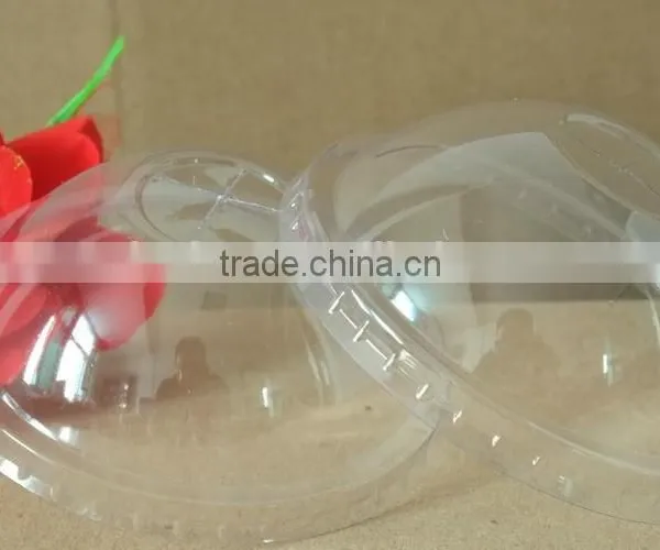 Disposable Clear Plastic Lid for Cups, Dome Lid, Flat Lid photo-2
